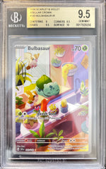 Pokémon Bulbasaur Stellar Crown BGS 9,5 0017829256