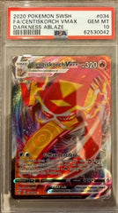 Pokémon Centiskorch Vmax Full Art PSA 10