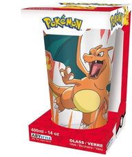 ABYstyle Pokémon Large Glass Premium van 400 ml met Charizard