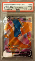 Pokémon Charizard V PSA 9