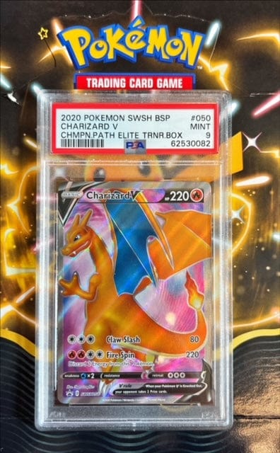 Pokémon Charizard V PSA 9