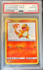 Pokémon Charmander Hidden Fates PSA 10