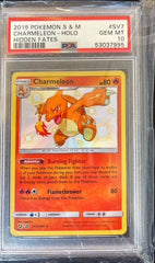 Pokémon Charmeleon Hidden Fates PSA 10