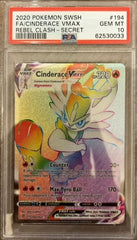 Pokémon Cinderace Full Art PSA 10