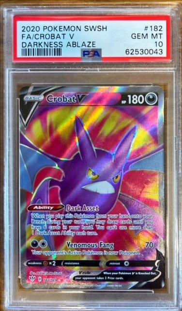 Pokémon Crobat V PSA 10