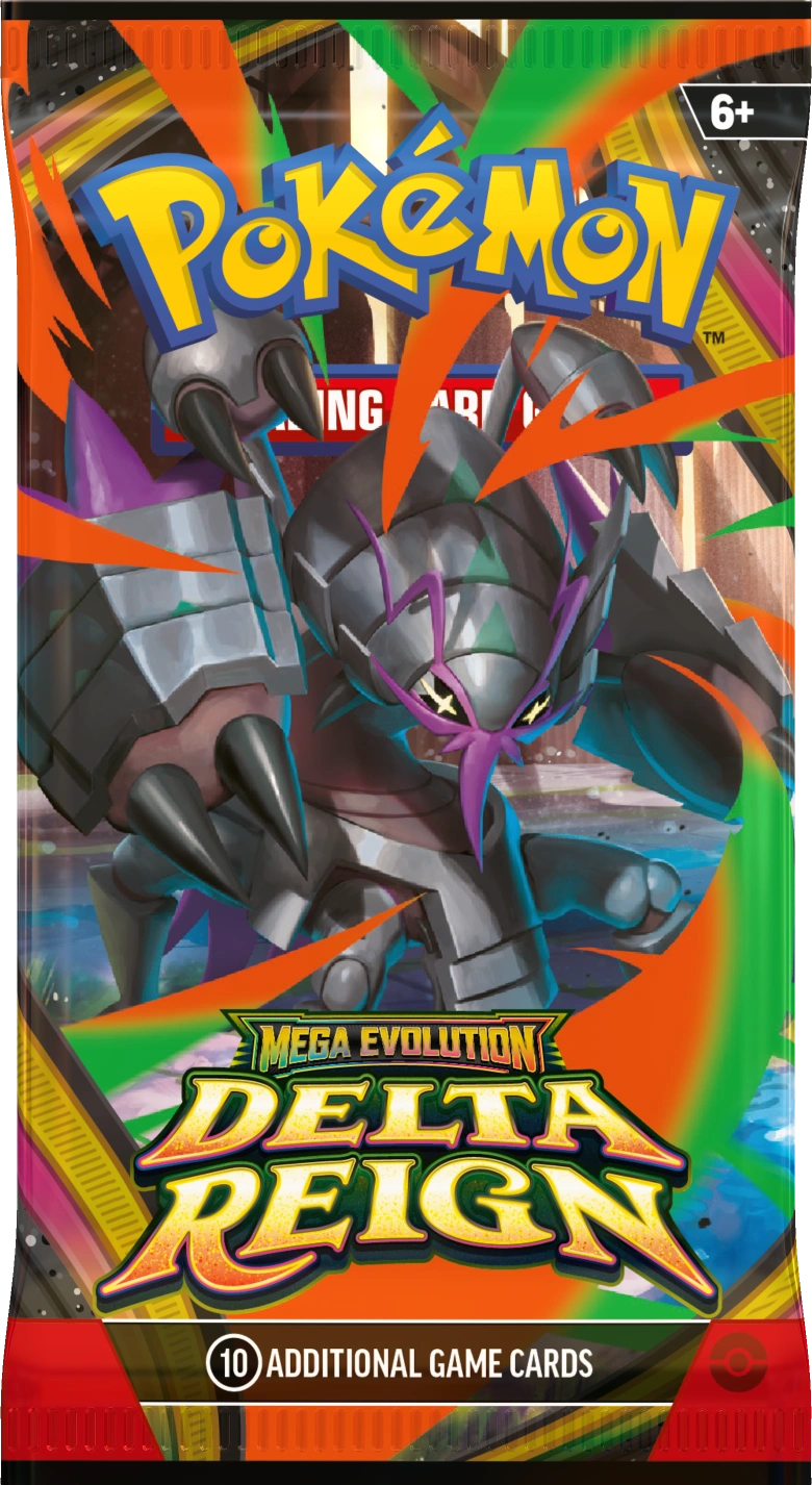 Booster Pokémon Mega Evolution Delta Reign en anglais – illustration de Mega Golisopod