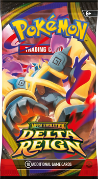 Pokémon Mega Evolution—Delta Reign booster – Mega Golurk – Engels