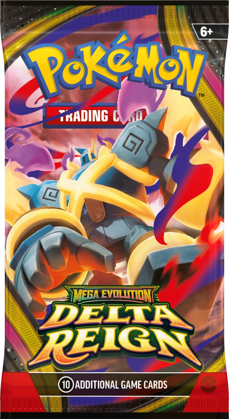 Booster Pokémon Mega Evolution Delta Reign en anglais – illustration de Mega Golurk