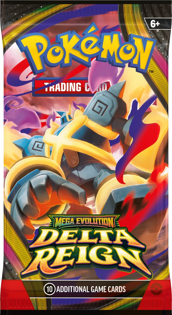 Booster Pokémon Mega Evolution Delta Reign en anglais – illustration de Mega Golurk