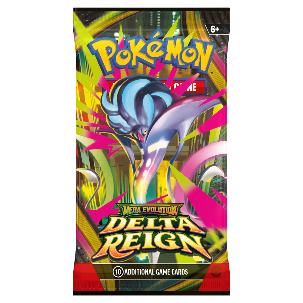 Booster Pokémon Mega Evolution Delta Reign en anglais – illustration de Mega Malamar