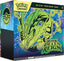 Elite Trainer Box Pokémon Mega Evolution Delta Reign en anglais – vue de trois quarts gauche avec Mega Rayquaza