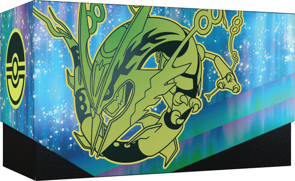 Elite Trainer Box Pokémon Mega Evolution Delta Reign, édition anglaise – boîte de rangement avec Mega Rayquaza