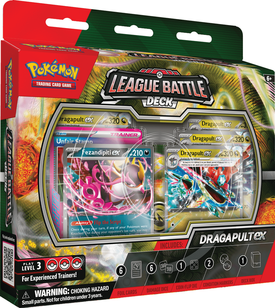 Pokemon Dragapult ex League Battle Deck 0196214108943 Main image