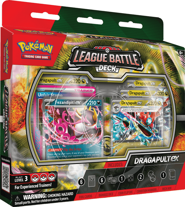 Pokemon Dragapult ex League Battle Deck 0196214108943 Hover Image
