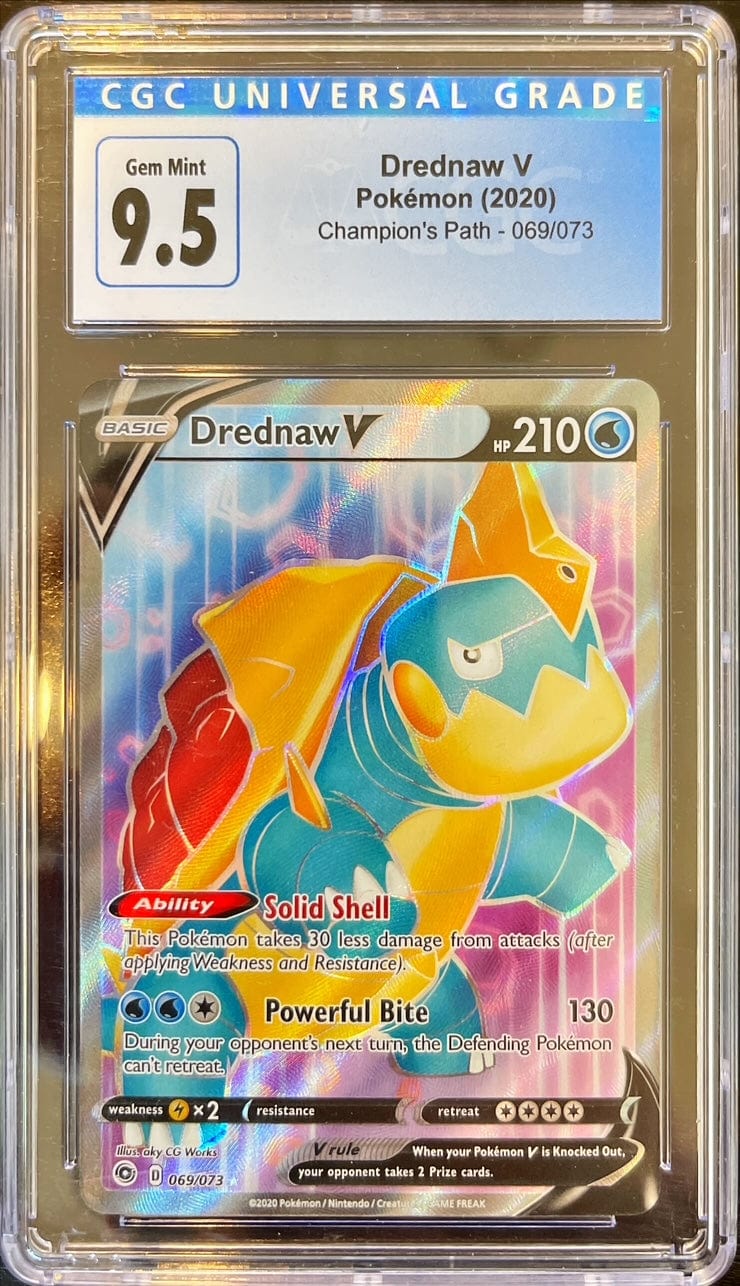 Pokémon Drednaw V CGC 9.5 4208981199