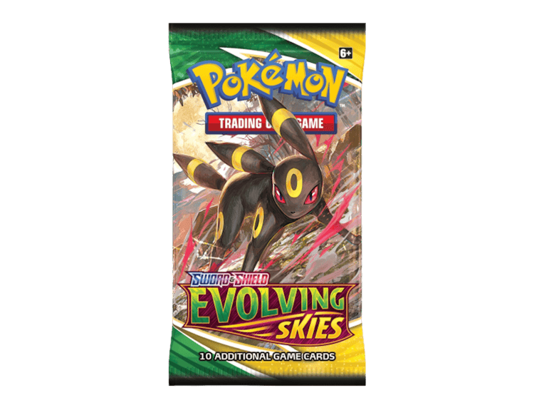 Pokémon Evolving Skies Booster Pack Engels – voorbeeldverpakking Umbreon