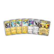 Pokémon TCG ex Battle Deck Ampharos ex - voorbeeldkaarten uit het deck, waaronder Ampharos ex
