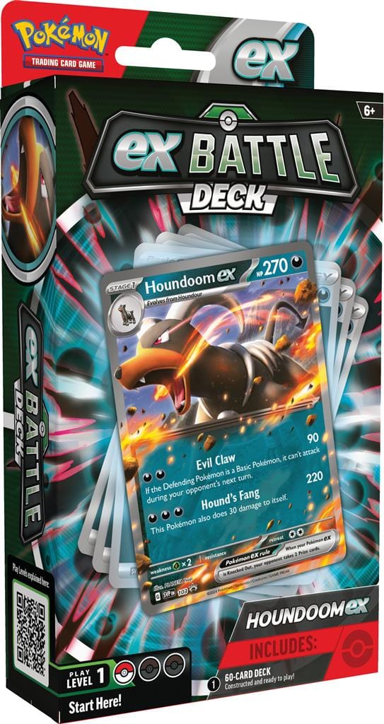 Pokemon EX Battle Deck Houndoom 0820650855917