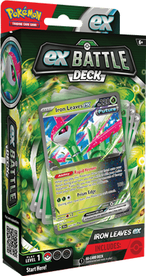 Pokemon EX Battle Deck Iron Leaves EX 0820650858765 Hover Image
