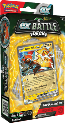 Pokemon EX Battle Deck Tapu Koko EX 0820650858765 Hover Image