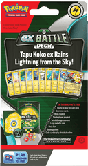 Pokemon EX Battle Deck Tapu Koko EX 0820650858765