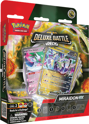 Pokemon ex Deluxe Battle Deck Miraidon 0820650858307 Hover Image