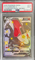 Pokémon FA/Charizard V Champion's Path PSA 9