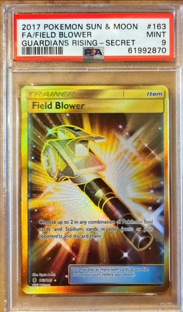 Pokémon Field Blower Full Art PSA 9