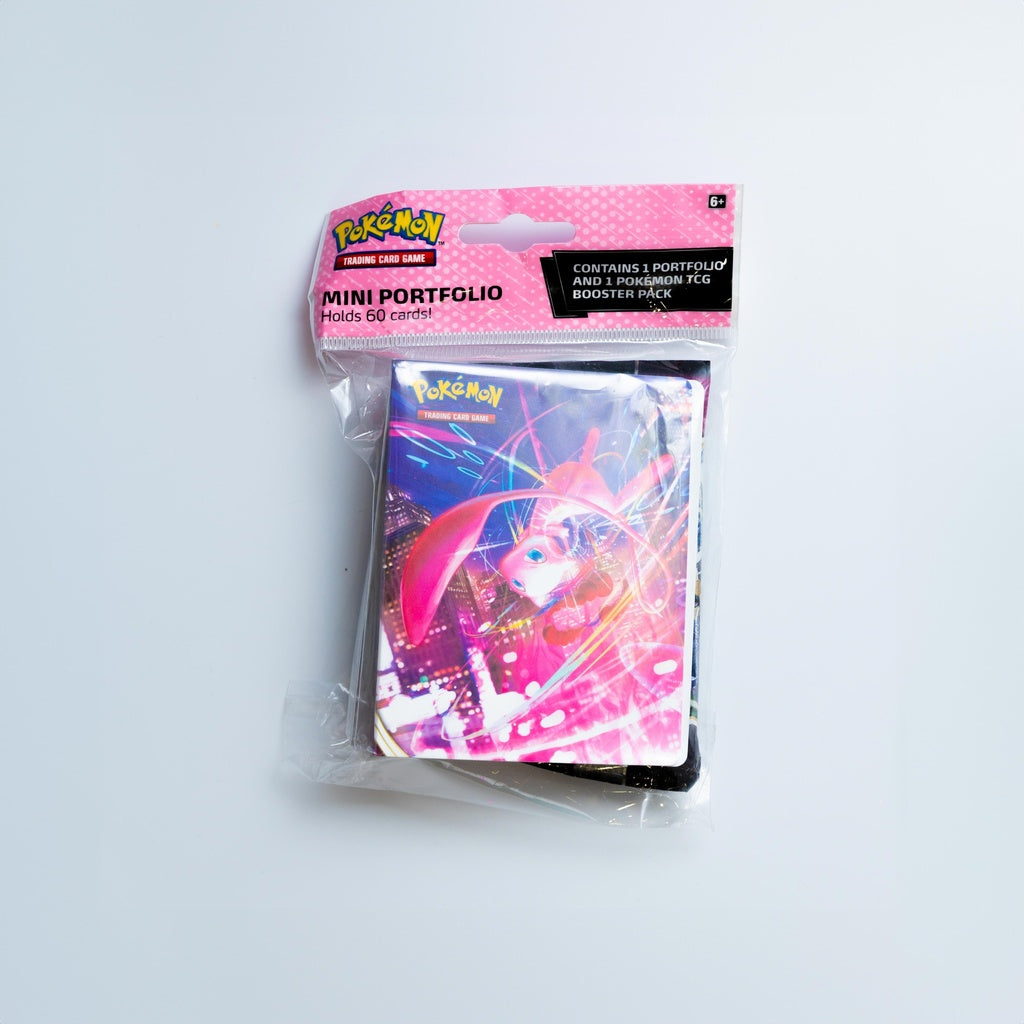 Pokémon Fusion Strike Mini Portfolio voor 60 kaarten met één Engelse booster, verpakking