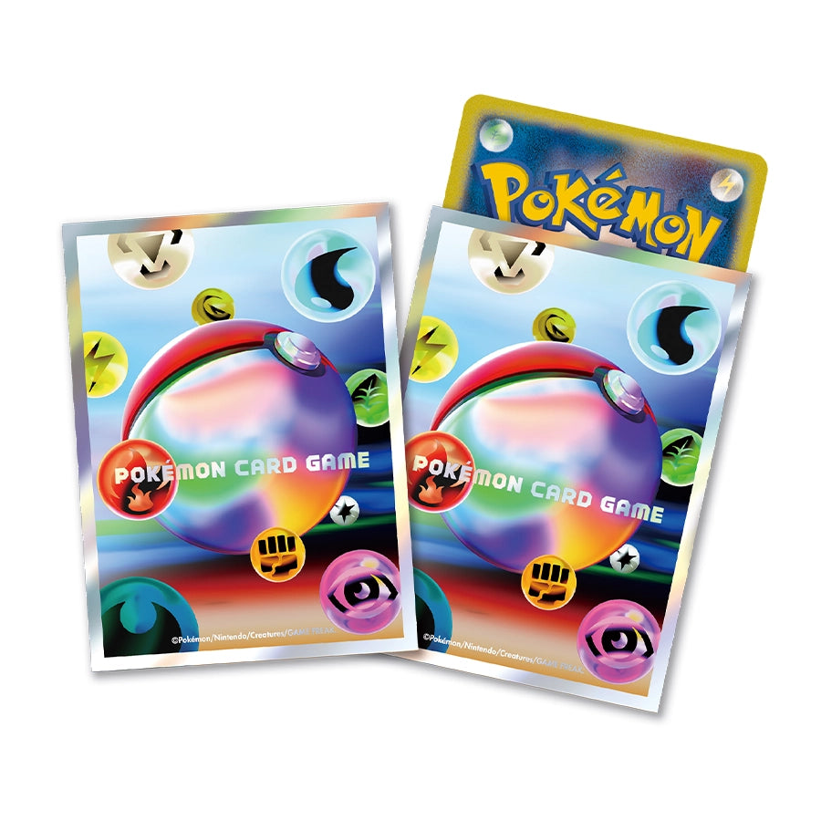 Fundas protectoras para cartas incluidas en la Pokémon 30th CELEBRATION FUTURISTIC BOX