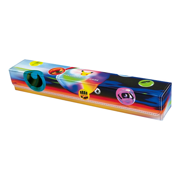 Estuche para tapete con tapa abatible incluido en la Pokémon 30th CELEBRATION FUTURISTIC BOX