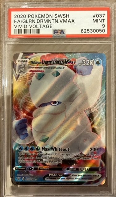 Pokémon Galarian Darmanitan PSA 9