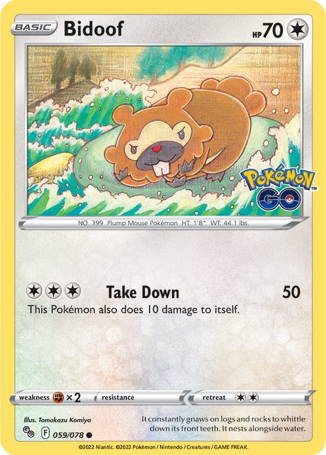 Pokémon GO - 059/078 - Bidoof