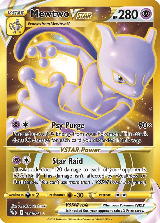 Pokémon GO - 086/078 - Mewtwo VSTAR