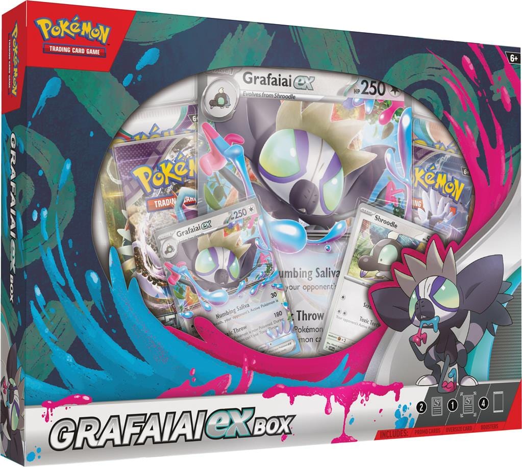 Pokemon Grafaiai EX Collection Box 0820650857478