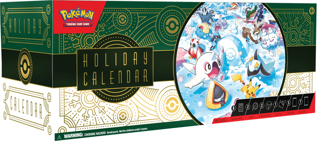 Pokemon Holiday Calendar 2024 0820650858291