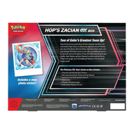 Pokémon Hop's Zacian ex Box (Journey Together) – achterkant verpakking