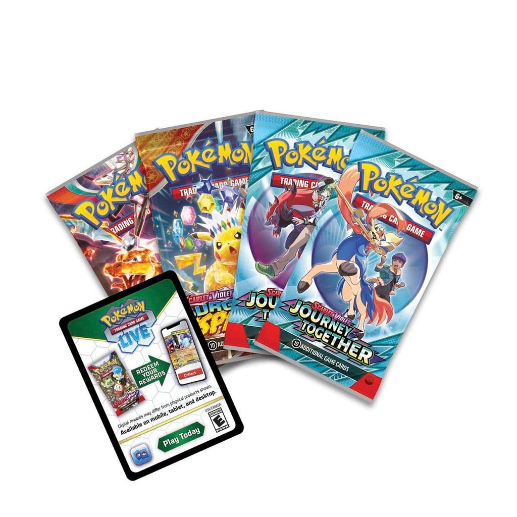 Pokémon Hop's Zacian ex Box – vier boosterpacks en TCG Live-code