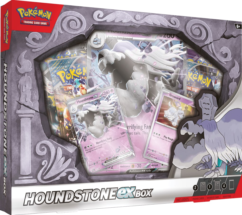 Pokemon Houndstone EX Box 0820650858734 | Lichcards