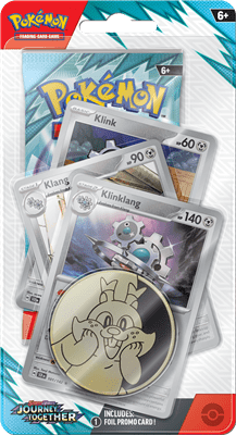 Pokémon Journey Together Premium Checklane Blister: Klinklang 0196214108523 Hover Image