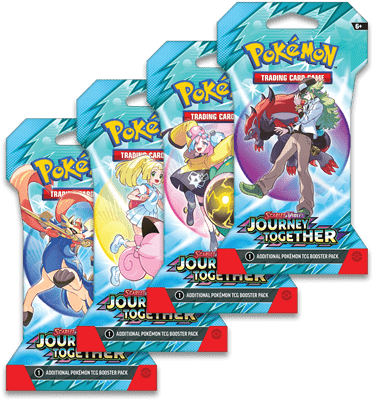 Pokémon Journey Together Sleeved Booster 0196214108264 Hover Image