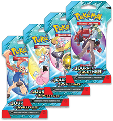 Pokémon Journey Together Sleeved Booster 0196214108264