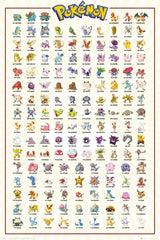 Pokemon Kanto Poster 5028486362592