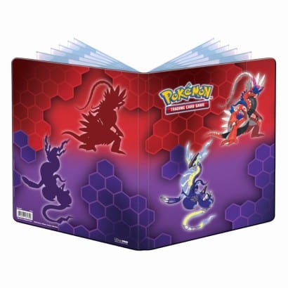 Ultra Pro 9-pocket verzamelmap met Koraidon en Miraidon, productfoto