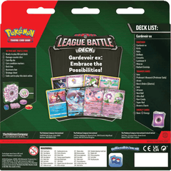 Pokemon League Battle Deck Gardevoir EX 0820650851124