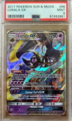 Pokémon Lunala GX PSA 9