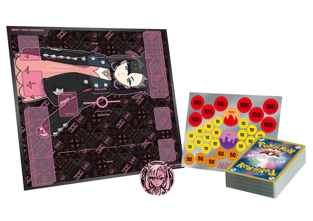 Inhoud Pokémon Starter Set ex Marnie's Morpeko & Grimmsnarl ex