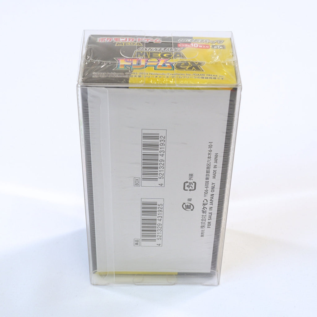Pokémon MEGA Dream ex M2a Booster Box Japans achterkant met EAN