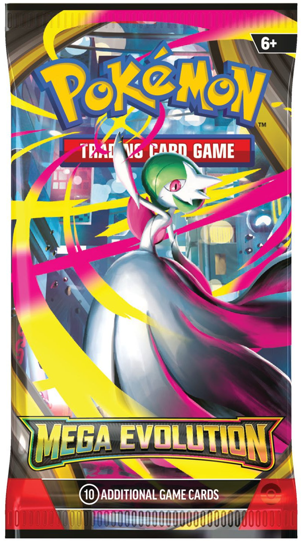 Pokémon Mega Evolution booster pack – artwork 3