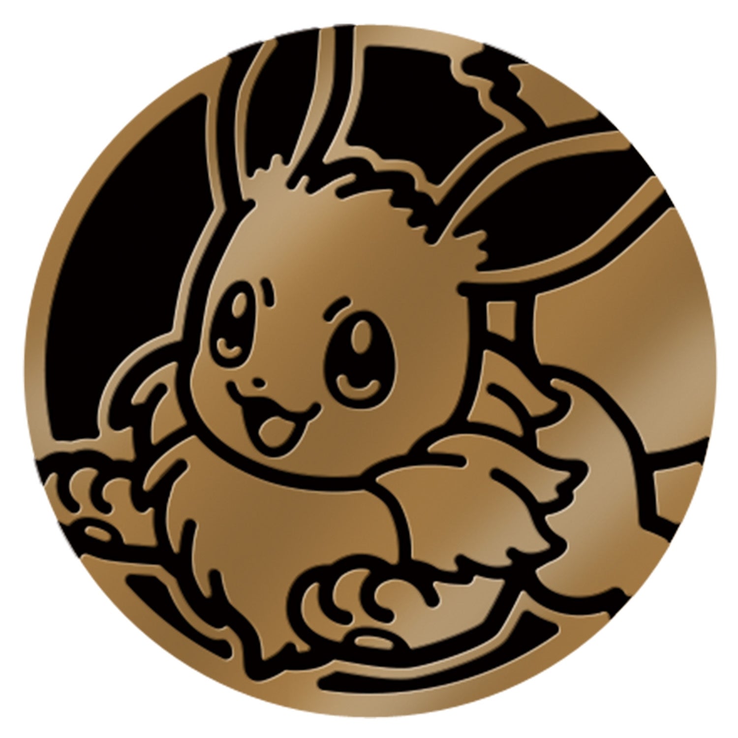 Eevee Pokémon munt uit MEGA Starter Set ex